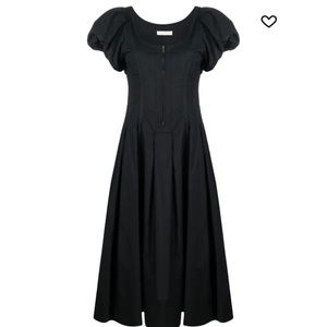 Ulla Johnson Malie puff sleeve poplin dress